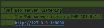 Terminal screenshot