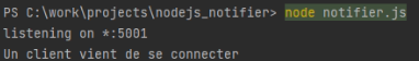 Node server