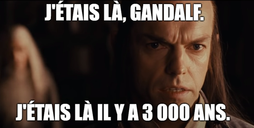 J'étais là, Gandalf