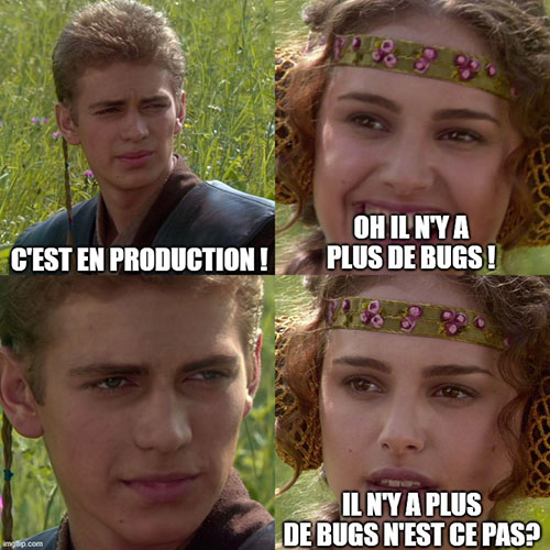 Il n'y a plus de bugs n'est ce pas?